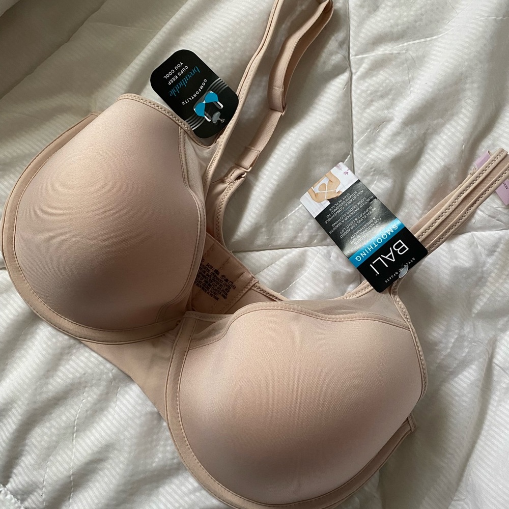 Bali Smoothing Nude Bra 36D